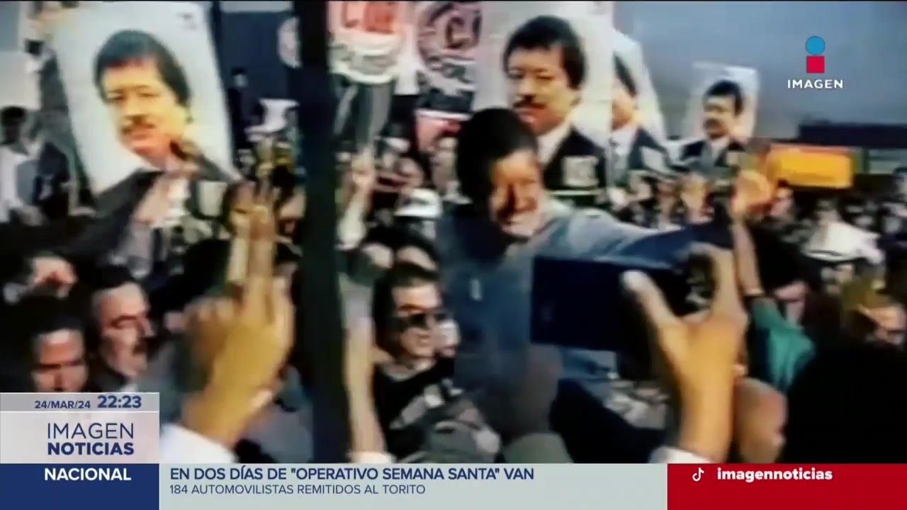 Se cumplen 30 años del asesinato de Luis Donaldo Colosio