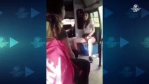 Mujer en estado de ebriedad agrede a pasajeros en Morelia y la llaman #LadyCombi