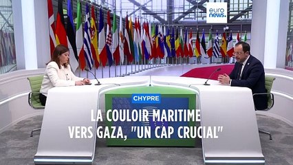 Gaza : le couloir humanitaire maritime, un "cap crucial" selon le Président de Chypre