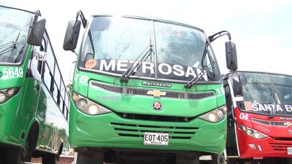28-09-18 Medellin estrena buses que funcionan con tecnologias mas limpias
