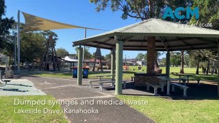 Syringes and medical wasted dumped | March 21, 2024 | Illawarra Mercury