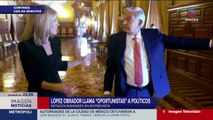 López Obrador ofrece entrevista para la cadena CBS