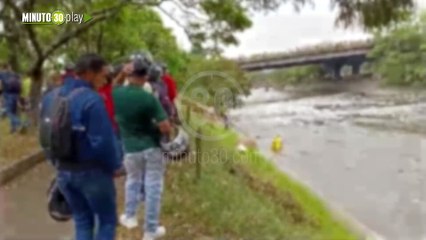 Cuerpo de un hombre encontrado en el río Medellín