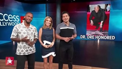 Snoop Dogg Raps While Honoring Dr. Dre At Walk Of Fame Ceremony
