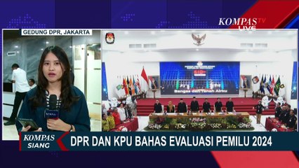Hari Ini, Komisi II DPR dan KPU Gelar Evaluasi Penyelenggaraan Pemilu 2024