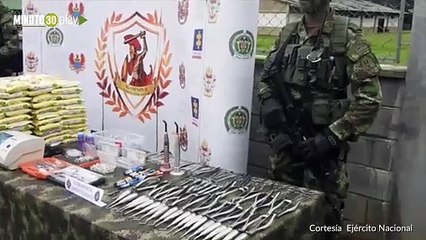 08-10-19 Ejército desmanteló en Riosucio, Chocó, cinco campamentos del Clan del Golfo