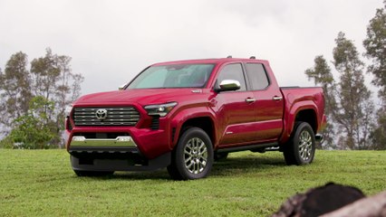 2024 Toyota Tacoma Limited Exterior Design in Supersonic Red
