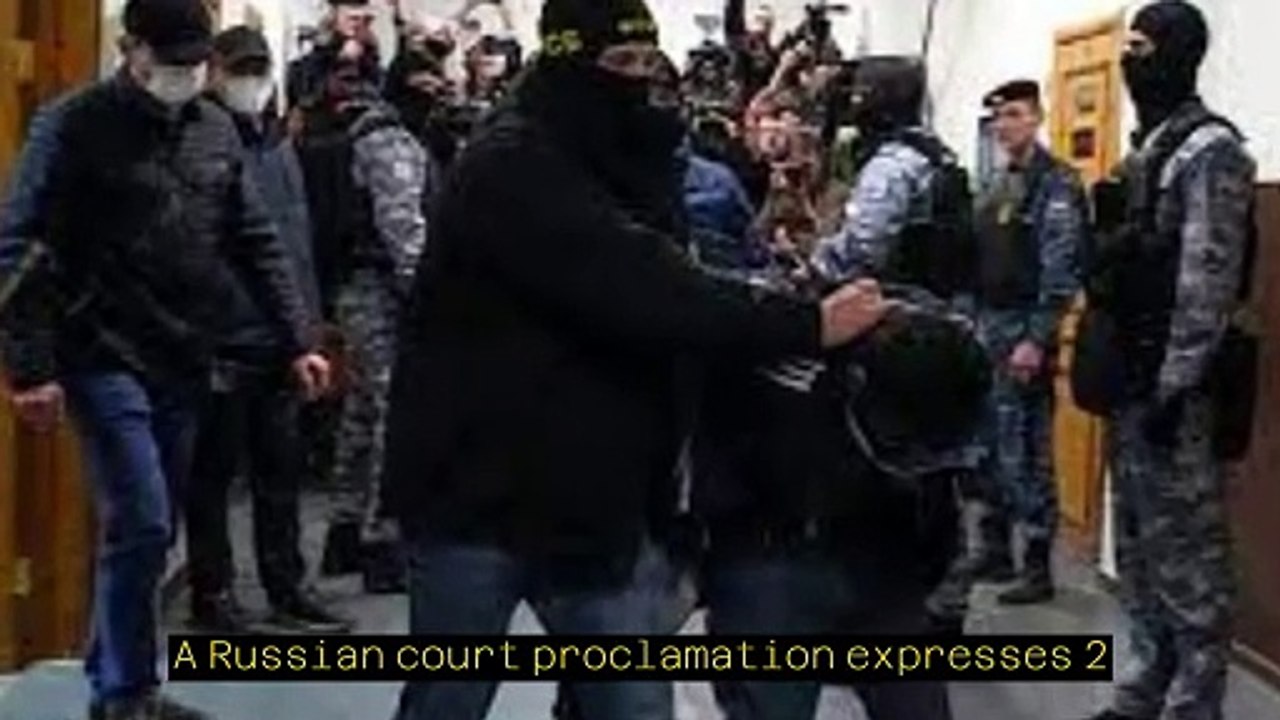 Moscow says two attackers copped to concert hall bombing