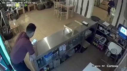 Intento de robo en laureles