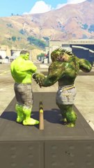 GTA V Hulk vs Gaints Slap Battle, who is stronger ? #shorts #DailymotionShorts