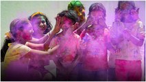 Hyderabadలో Holi Celebrations చిన్నారులు ఎలా ఎంజాయ్ చేస్తున్నారో చూడండి | Telugu Oneindia