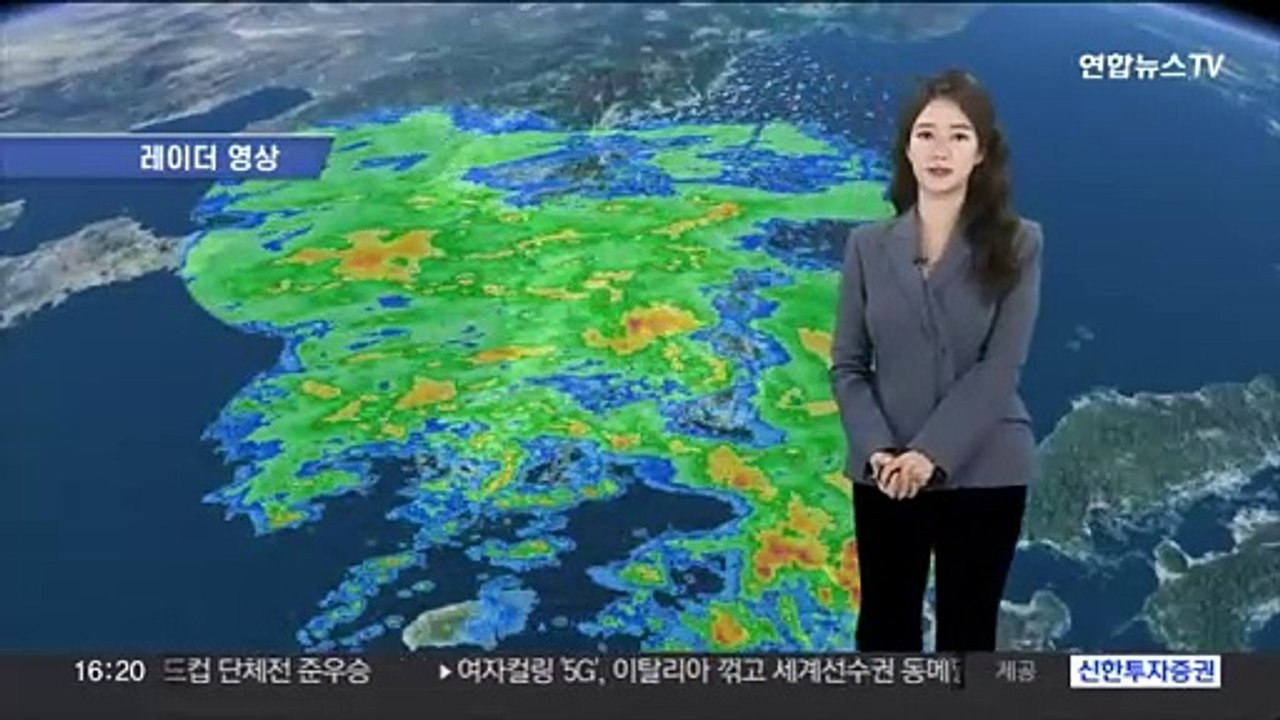 [날씨] 퇴근길 전국 곳곳 비…남해안 호우, 강원산간 대설