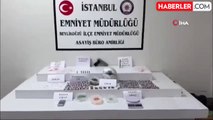 Beylikdüzü'nde uyuşturucu satıcısının evinden kalem şeklinde suikast silahı çıktı