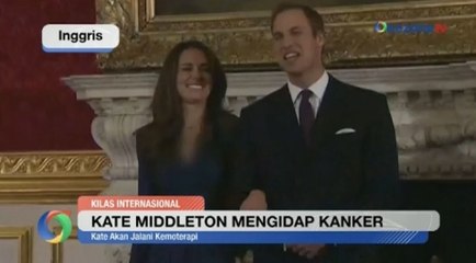Muncul ke Publik, Kate Middleton Umumkan Idap Kanker