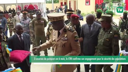 [#Reportage] Gabon : 3 casernes de pompiers en 6 mois, le CTRI confirme son engagement pour la sécurité des populations