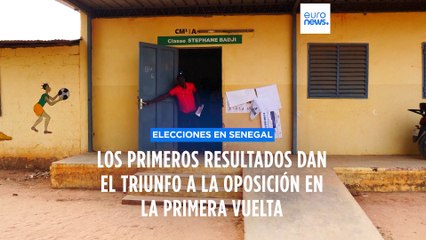 Elecciones en Senegal: Los primeros resultados dan ganadora a la oposición en la primera vuelta