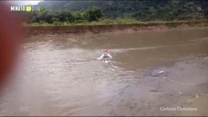 Qué tristeza Encontraron un cuerpo en el río Medellín, al parecer, de una mujer