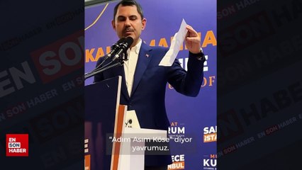 Murat Kurum: Hiçbir yavrumuz yuvasız kalmayacak