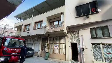 Elektrikli battaniye daireyi kül etti, 2 çocuk annesi yangında yaralandı