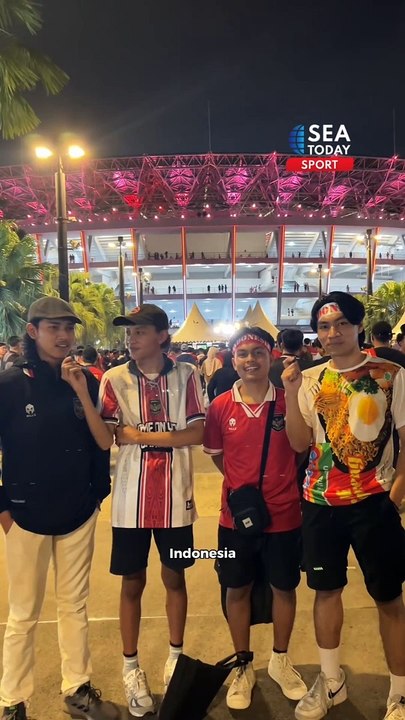 Spectators Take On Indonesia Vs Vietnam