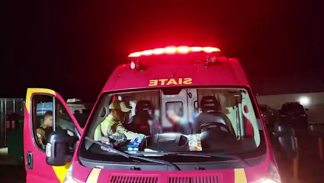 Detido após briga com a mulher, homem é atendido pelo Siate na delegacia