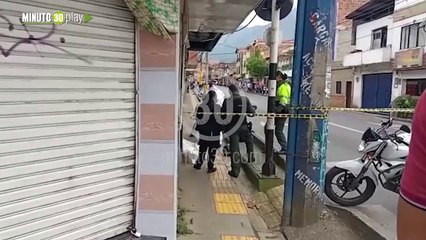 Iba para su trabajo cuando sicarios lo estaban esperando en una esquina de Bello