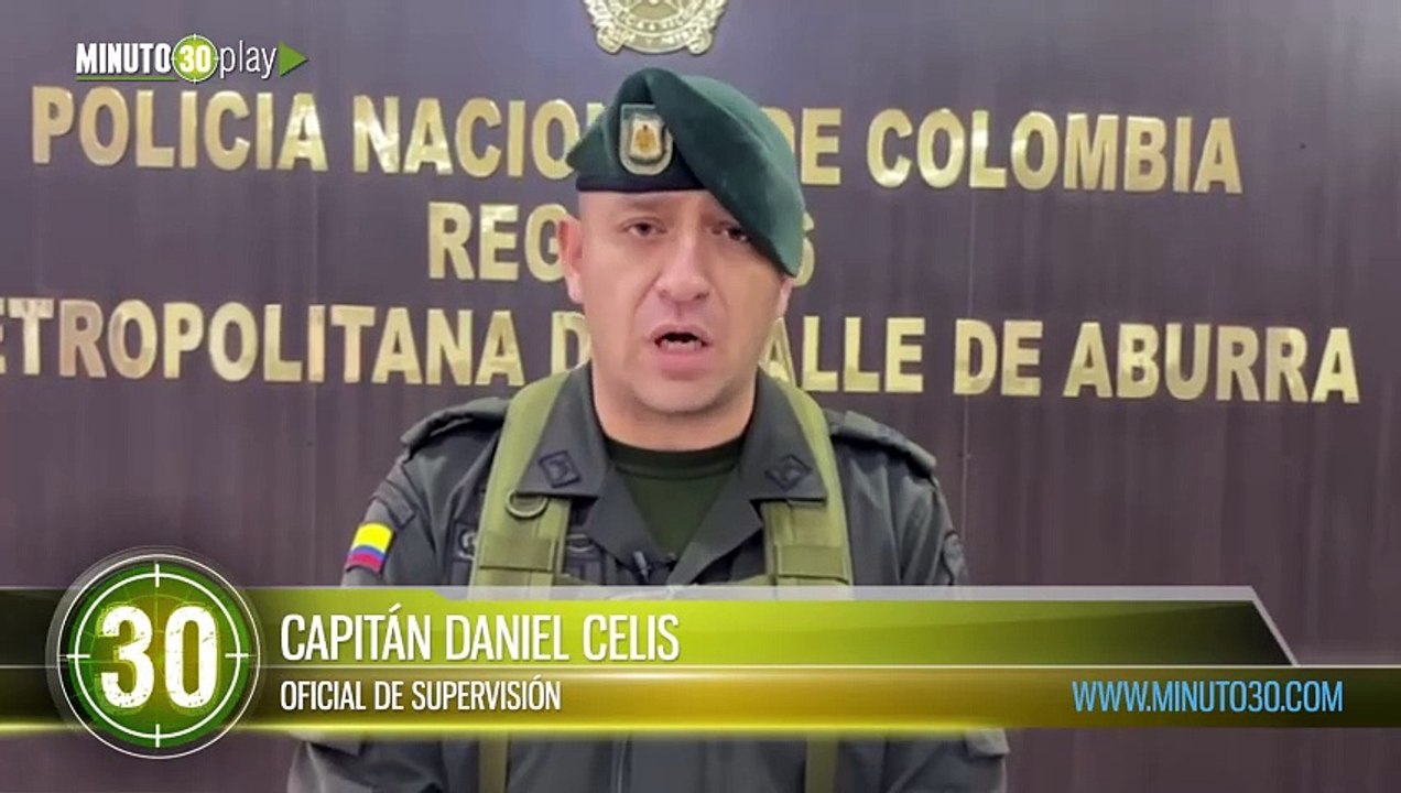 97 personas fueron capturadas en las últimas horas en el Valle de Aburrá