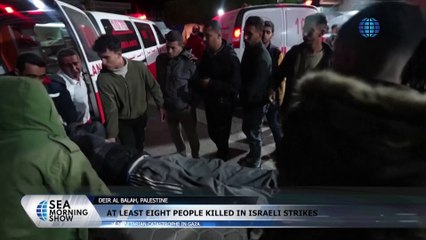 At Least Eight People Killed In Israeli Strikes