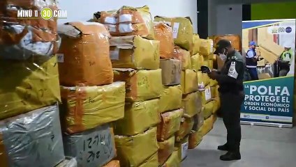 Incautación aduana medellin