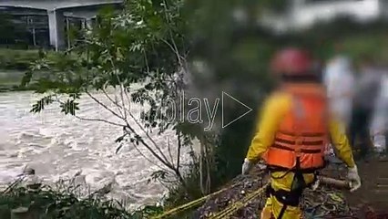 31-05-19 levantamiento en el río Medellín y la afluente se llevó al occiso