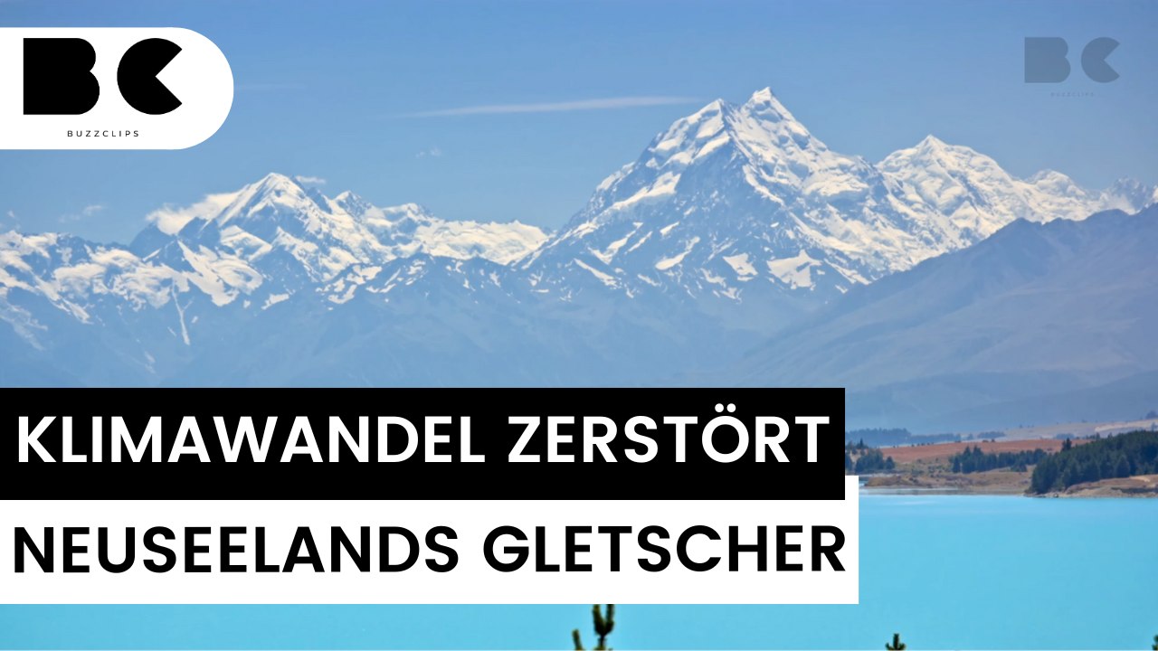 Klimawandel: neuseelands gletscher "zertrümmert und zerstört"