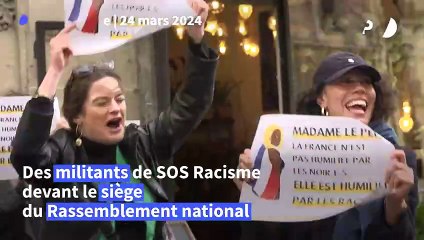 Aya Nakamura aux JO: "bal anti-raciste" devant le siège du RN