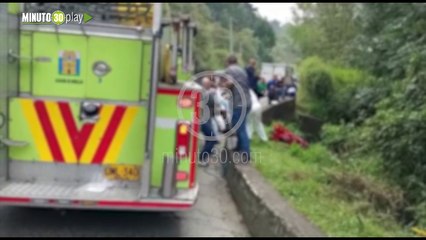 Fuertemente amarrado fue hallado un cadáver en la vía a San Pedro de los Milagros