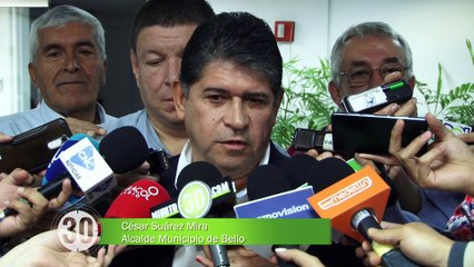 06-10-17  En ausencia del alcalde de Bello su plan de desarrollo llego a un 53 de ejecucion