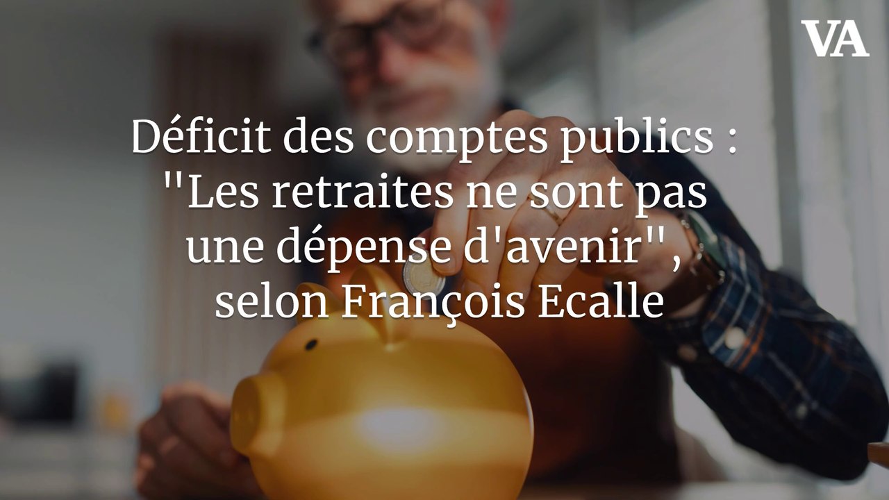 Déficit des comptes publics : "Les retraites ne sont pas une dépense d'avenir", selon François Ecalle