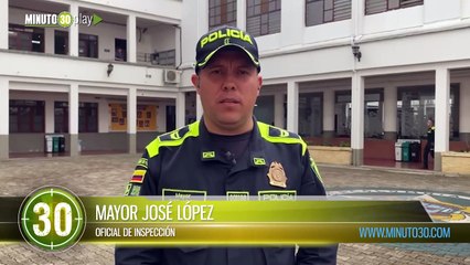 La Policía de Medellín capturó a dos hombres que enfierrados le robaron el celular a un ciudadano