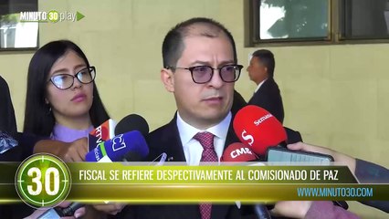 FISCAL SE REFIERE DESPECTIVAMENTE AL COMISIONADO DE PAZ