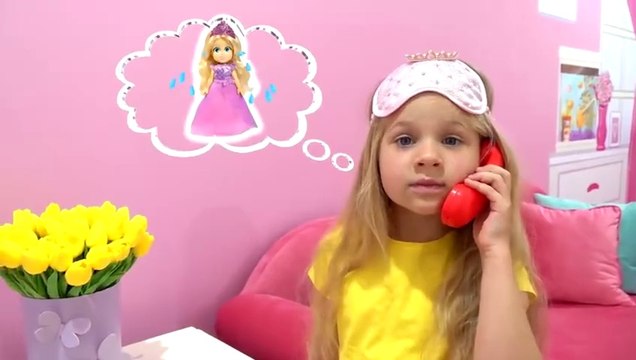 Diana and the Adventure Story Collection with dolls and toys