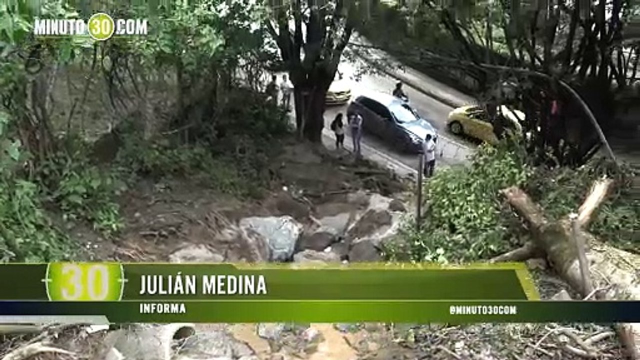 Cada vez que llueve, la Loma del Indio vive un drama por culpa del desbordamiento de una quebrada