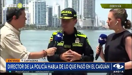 DIRECTOR DE LA POLICIA HABLA DE LO QUE PASO EN EL CAGUAN