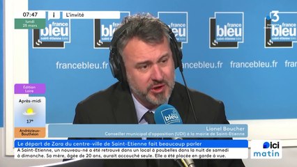 Lionel Boucher, conseiller municipal UDI à la mairie de Saint-Étienne