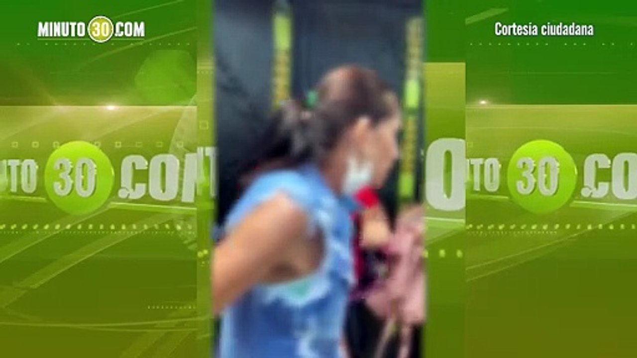 Ladronas chateadas en el centro de Medellín