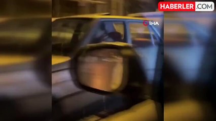 Aracın bagajında çaldığı davulla vatandaşları sahura kaldırdı