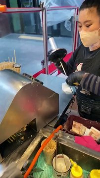 Busan Biggest Potato Spiral - Korean Street Food