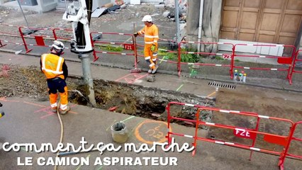 Comment fonctionnent les camions aspirateurs