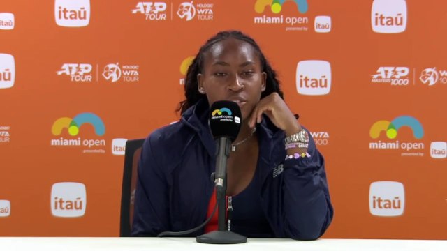 WTA - Miami Open 2024 - WTA - Miami Open 2024 - Coco Gauff avant de jouer Caroline Garcia en huitièmes : L'heure de la revanche