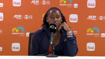 WTA - Miami Open 2024 - WTA - Miami Open 2024 - Coco Gauff avant de jouer Caroline Garcia en huitièmes : "L'heure de la revanche"