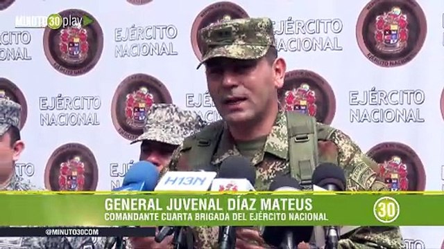 15-07-19 Ofensiva militar del Ejército Nacional en Ituango comenzó a dar resultados