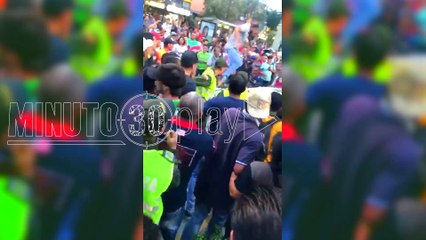 19-07-19 Se llevó por dalante a varias pesonas en el centro