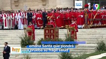 Papa Francisco muy cansado no pudo terminar la Homilía | Hoy Mismo